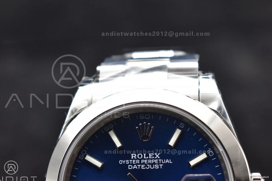 on 41 Blue SS VSF Dial Oyster Edition 126300 Bracelet 904L 1:1 DateJust VS3235 Best 0228